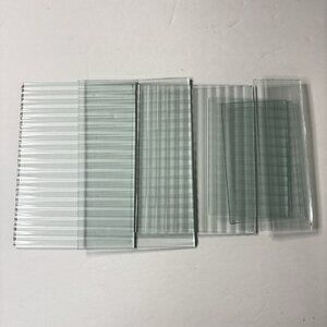 STAINED GLASS Architecture Sheet #3559 Clear Glass New End Cuts 2 lbs Plus